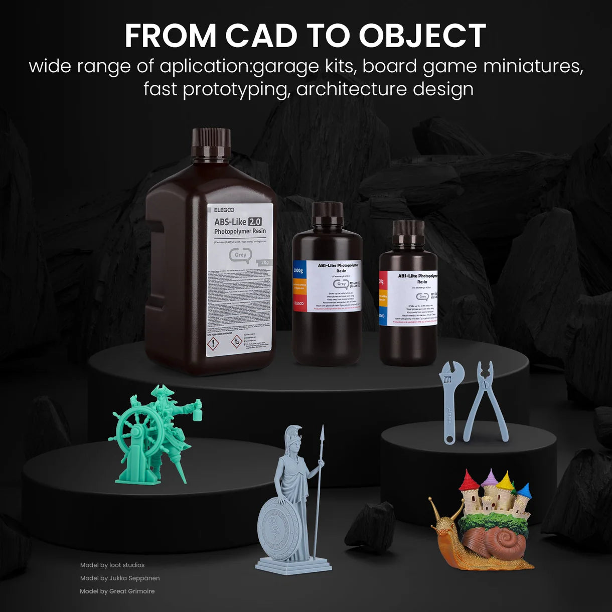 ELEGOO ABS-Like Resin V1.0 1KG