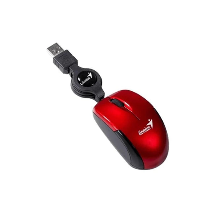 Genius Micro Traveler USB Mouse Ruby