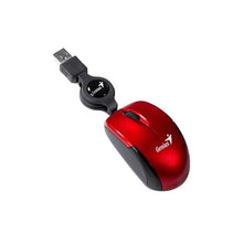 Load image into Gallery viewer, Genius Micro Traveler USB Mouse Ruby