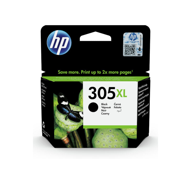 HP 305XL Black And Tri Colour Original High Yield Ink Cartridge Multipack - 3YM62AE/3YM63AE