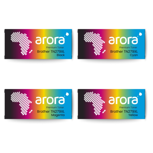 Brother TN279XL High Yield CMYK Compatible Toner Multipack - TN-279XLMP