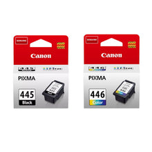 Load image into Gallery viewer, Canon 445 Black and 446 Tri-Colour Original Ink Cartridge Multipack - PG-445MULTI