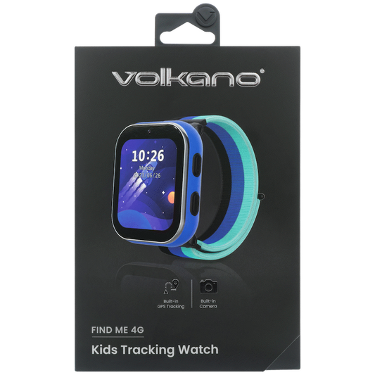 Volkano Find Me 4G Series GPS Tracking Watch with Camera