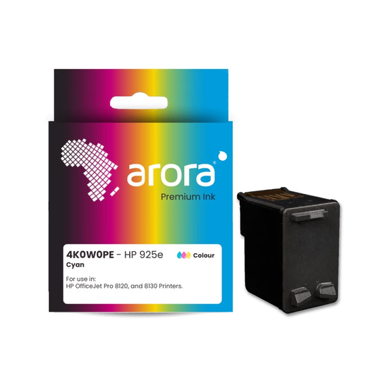 HP 925e High Yield Cyan Compatible EvoMore Ink - 4K0W0PE