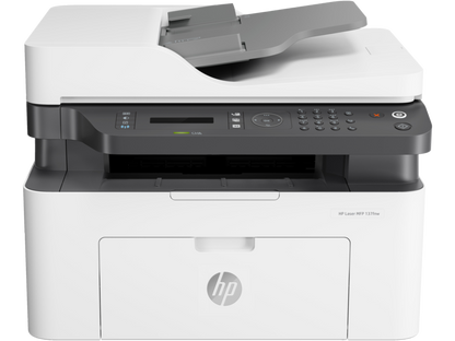 HP Laser MFP 137fnw Mono Printer - 4ZB84A