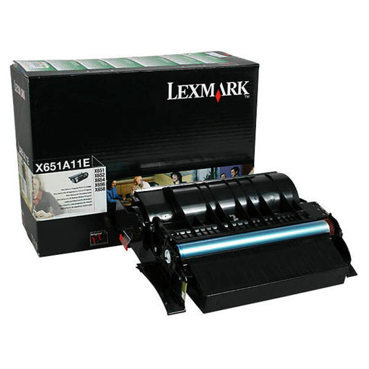 Lexmark X651 toner black - Genuine Lexmark X651A11E Original Toner cartridge