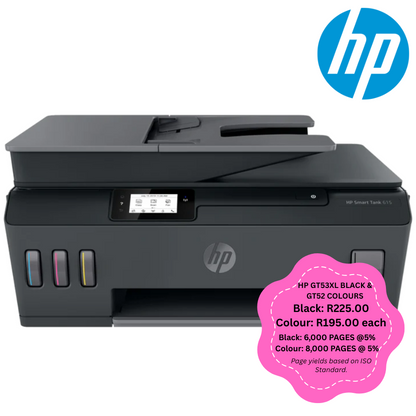 HP Smart Tank 615 Wireless All-in-One Printer - Y0F71A