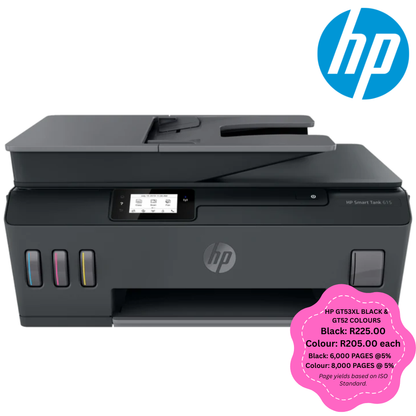 HP Smart Tank 615 Wireless All-in-One Printer - Y0F71A