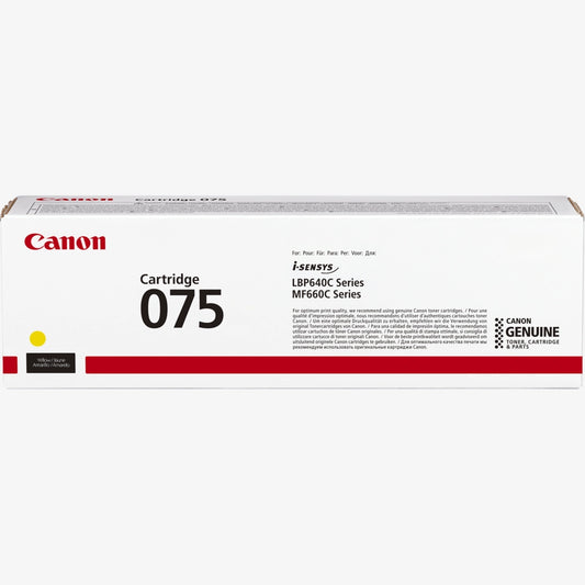 Canon 075 Yellow Original Toner - CRG075Y