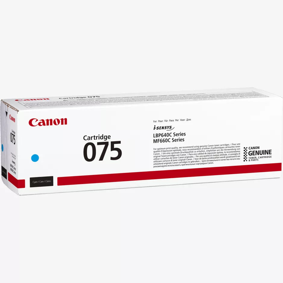 Canon 075 Cyan Original Toner - CRG075C