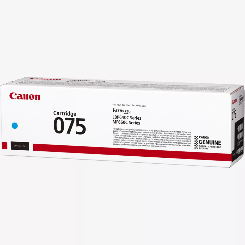 Canon 075 Cyan Original Toner - CRG075C