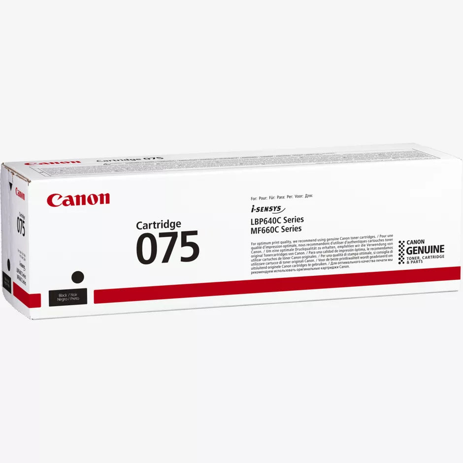 Canon 075 Black Original Toner - CRG075BK