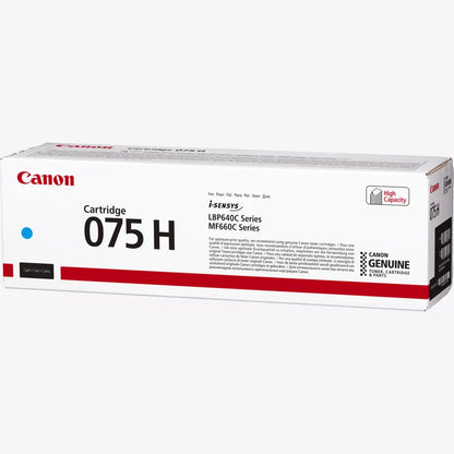 Canon 075H High Yield Cyan Original Toner - CRG075HC