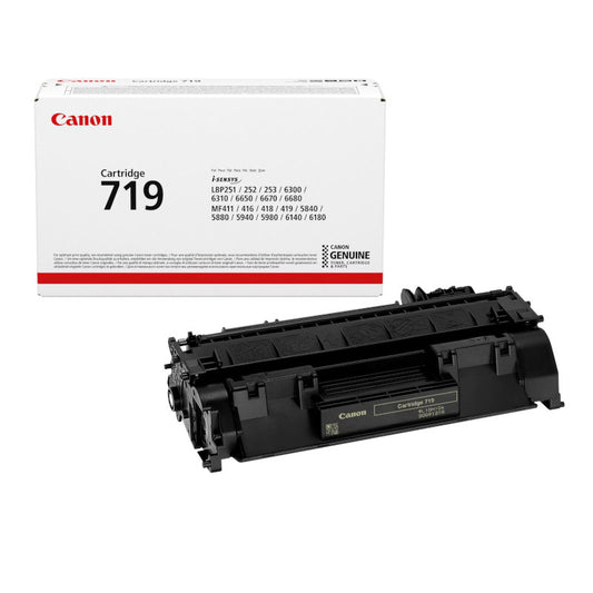 Canon 719 Black Original Toner - 719B