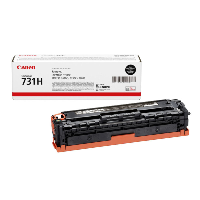 Canon 731H High Yield Black Original Toner - 731BH