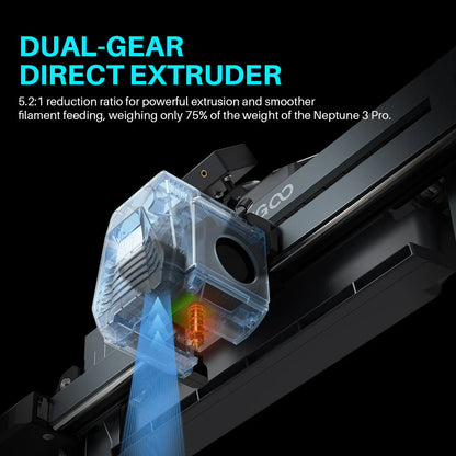 ELEGOO Assembled Extruder Kit for Neptune 4 Pro
