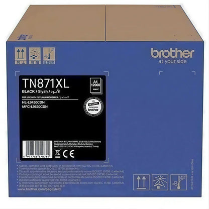 Brother TN871 Swart Hoë Opbrengs Oorspronklike Toner - TN-871