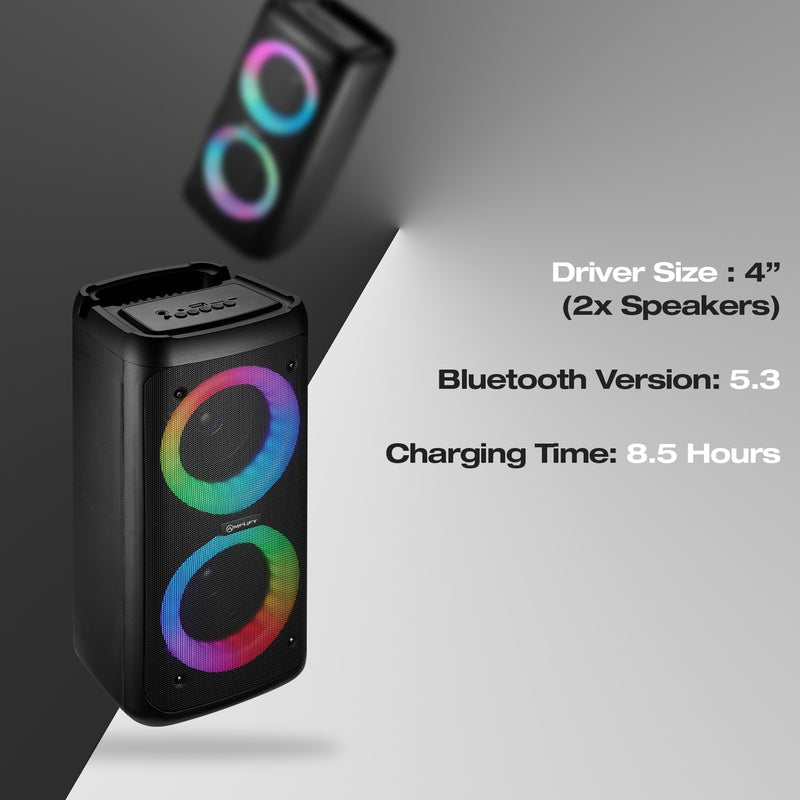 Amplify Megavibe Series Dual 4" Party Speaker