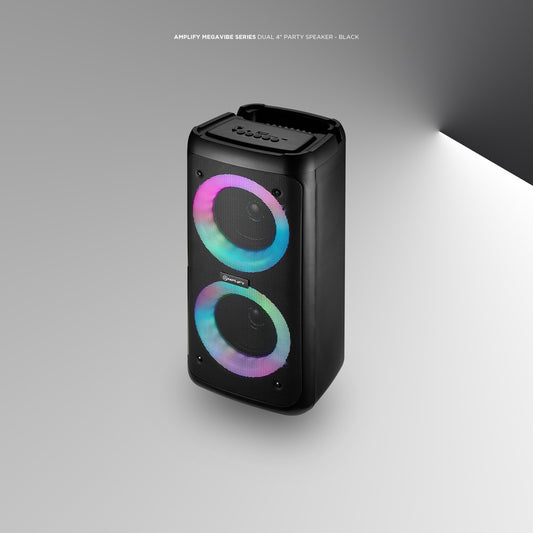 Amplify Megavibe Series Dual 4" Party Speaker