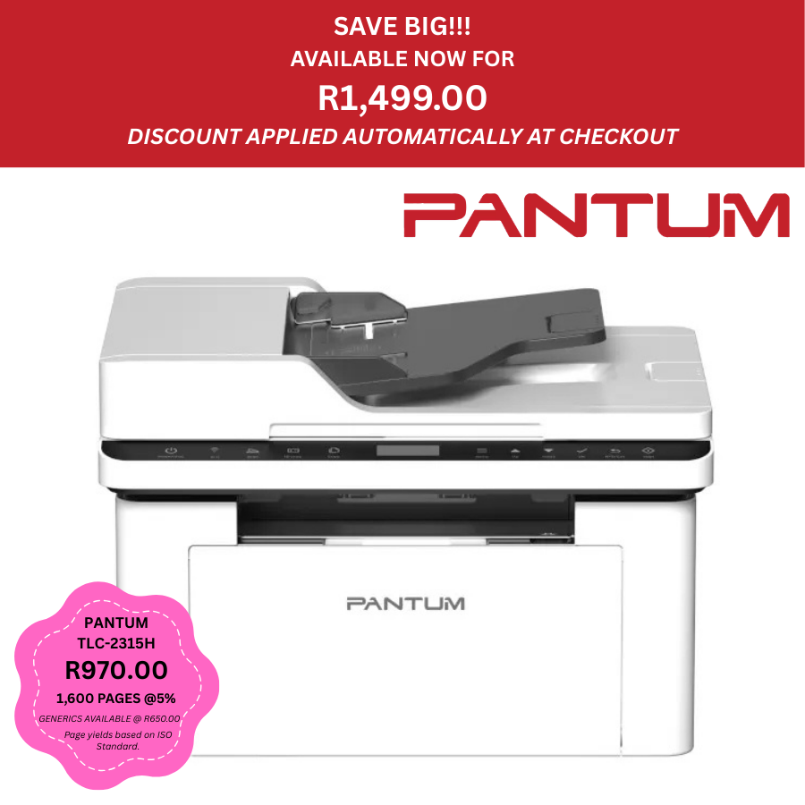 Pantum BM2305AW Mono WiFi All-in-One Laser Printer - BM2305AW
