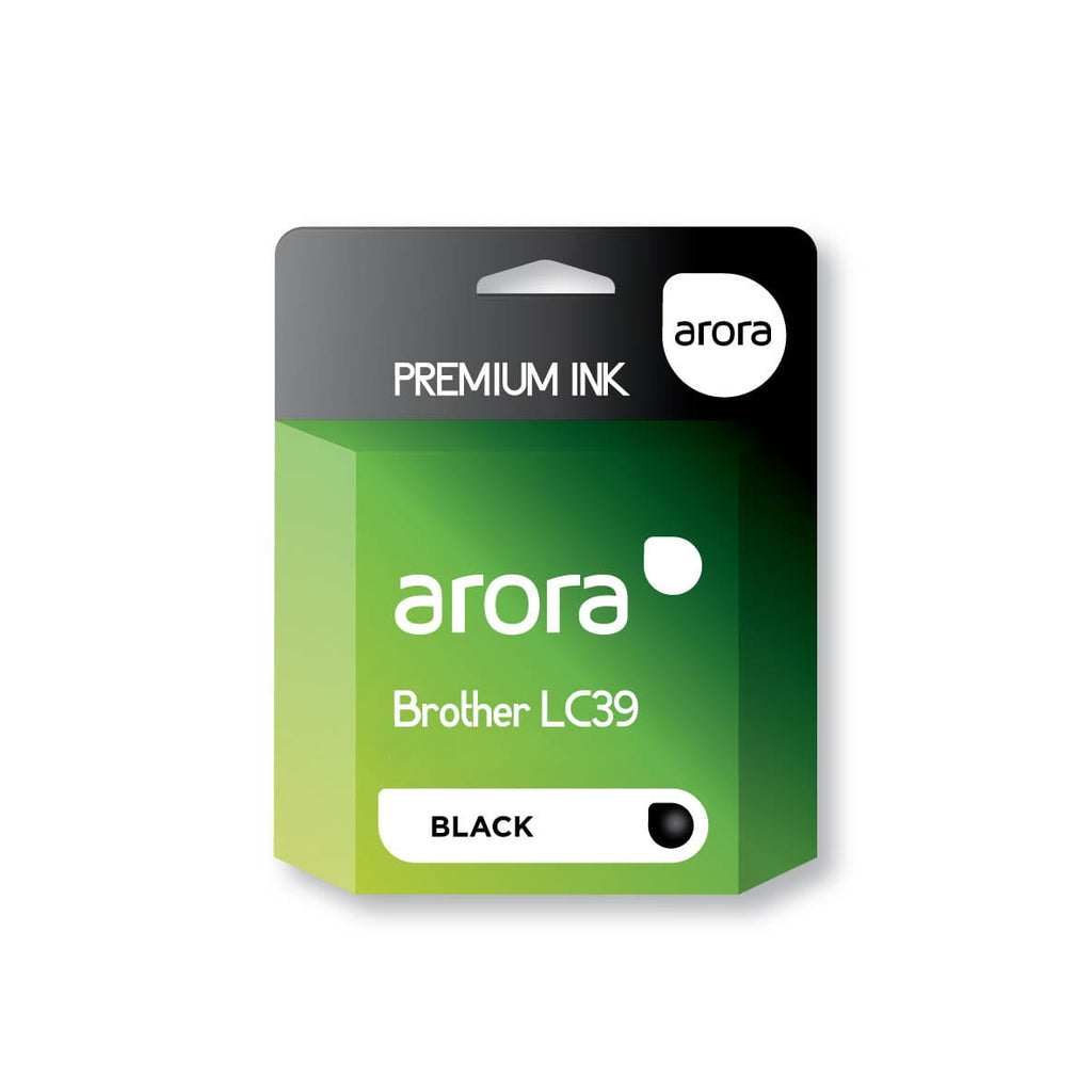 Brother LC39BK Black Ink Cartridge - Compatible