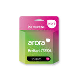 Brother LC535XL ink Magenta - LC535XLM - Compatible