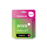 Brother LC57M Magenta ink cartridge - Compatible