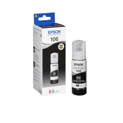 Epson 106 EcoTank Photo Black Original Ink - T00R140