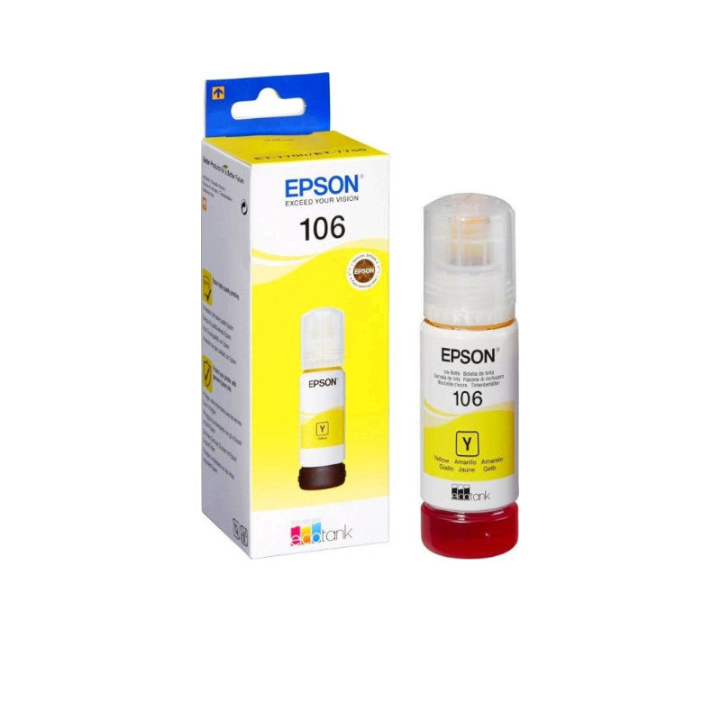 Epson 106 EcoTank Yellow Original Ink - T00R440