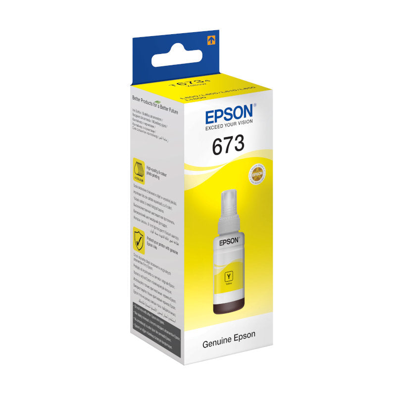 Epson 673 EcoTank Yellow Original Ink - T67344A