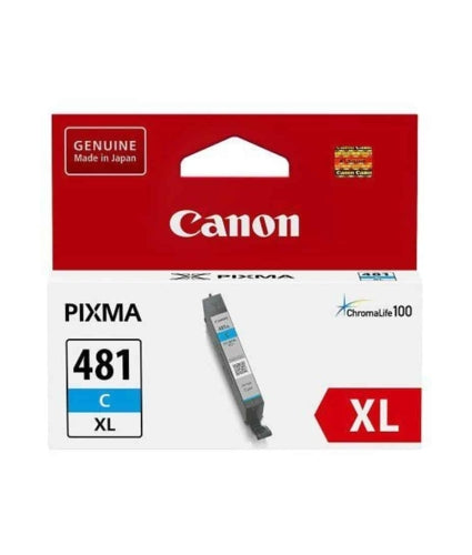 Canon 481XL High Yield Cyan Original Ink - CLI-481XLC