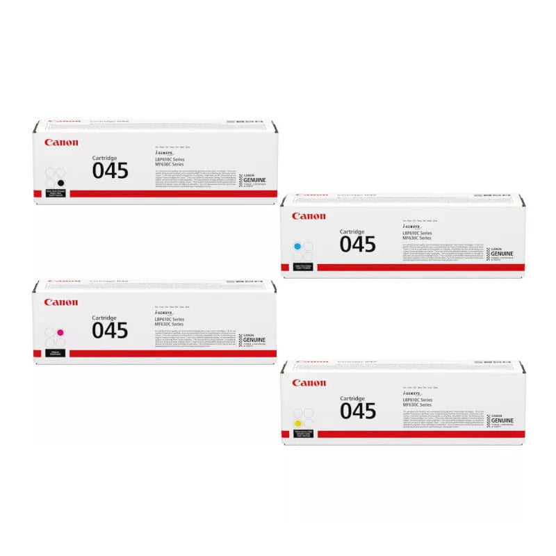 Canon 045 CMYK Original Toner Multipack - 045