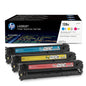 HP 128A CMY Original Toner Three Pack - CF371AM