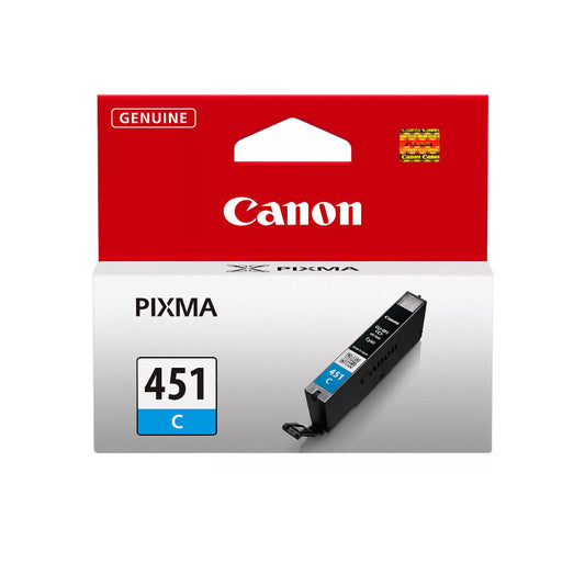 Canon 451 Cyan Original Ink - CLI-451STDC