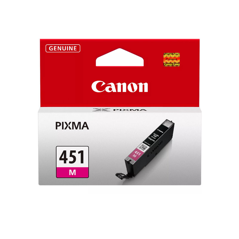 Canon 451 Magenta Original Ink - CLI-451STDM