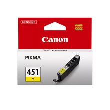 Load image into Gallery viewer, Canon 451 Yellow Original Ink - CLI-451STDY