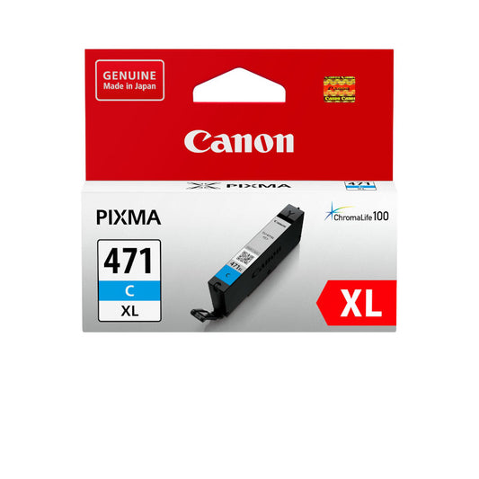 Canon 471XL High Yield Cyan Original Ink - CLI-471XLC