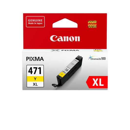 Canon 471XL High Yield Yellow Original Ink - CLI-471XLY