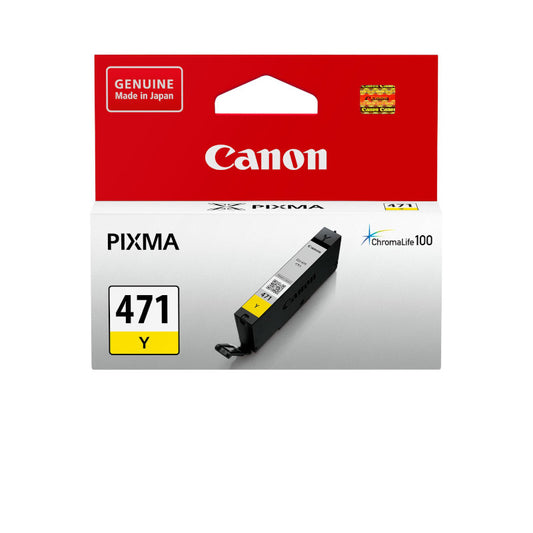 Canon 471 Yellow Original Ink - CLI-471Y