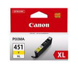Canon CLI-451 ink yellow - Genuine Canon CLI451XL-Y-BLISTER Original Ink cartridge