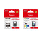 Canon 460XL Black and 461XL Tri-Colour High Yield Original Ink Multipack - PG-460XL / CL-461XL