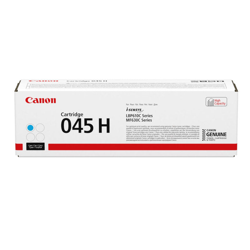 Canon 045H High Yield Cyan Original Toner - CRG045HC