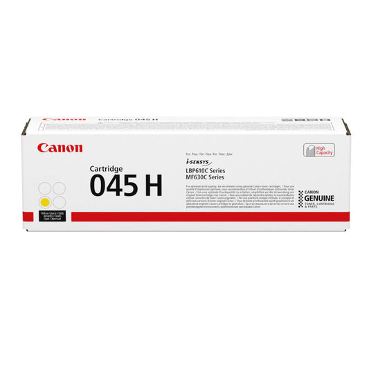 Canon 045H High Yield Yellow Original Toner - CRG045HY