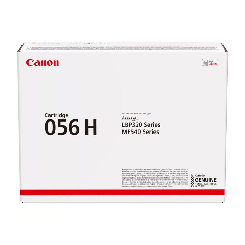 Canon 056H High Yield Black Original Toner - CRG056HBK