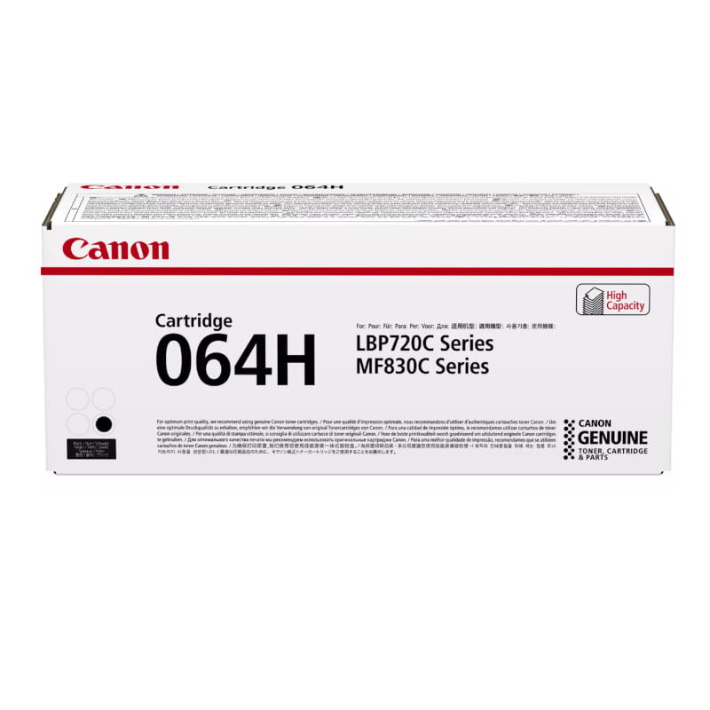 Canon 064H Black High Yield Original Toner - C064BKH