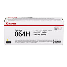 Load image into Gallery viewer, Canon 064H Yellow High Yield Original Toner - C064YHY