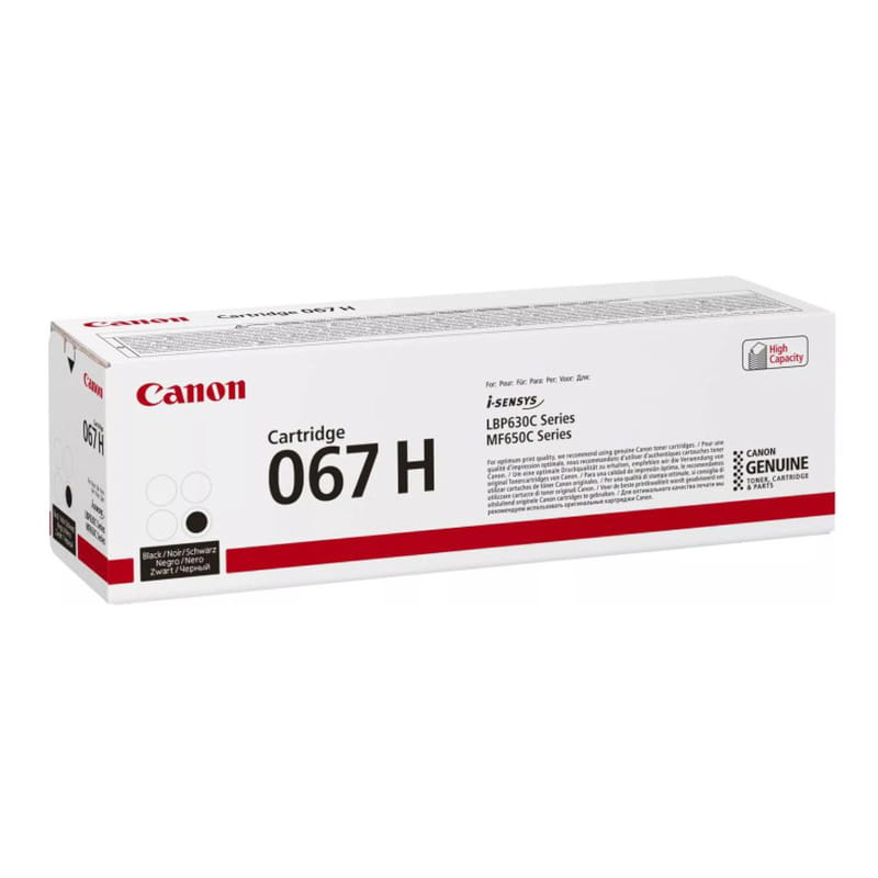 Canon 067H High Yield Black Original Toner - CRG067HBK