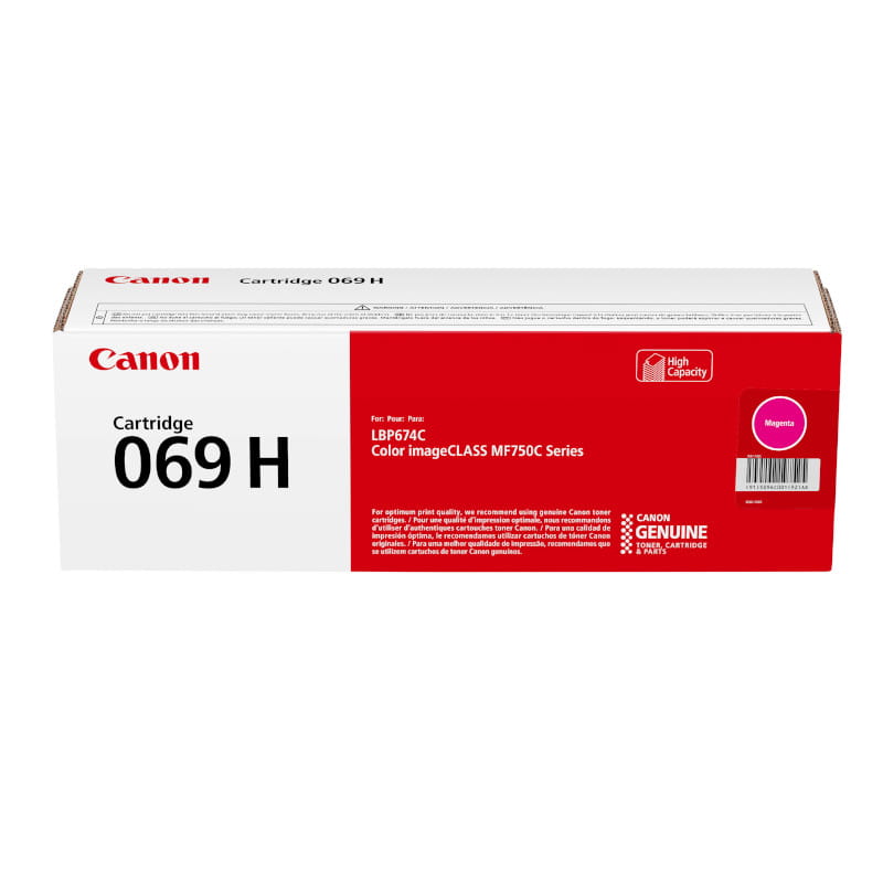 Canon 069H High Yield Magenta Original Toner - CRG069HM