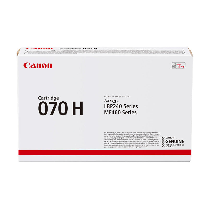 Canon 070H High Yield Black Original Toner - CRG070HBK