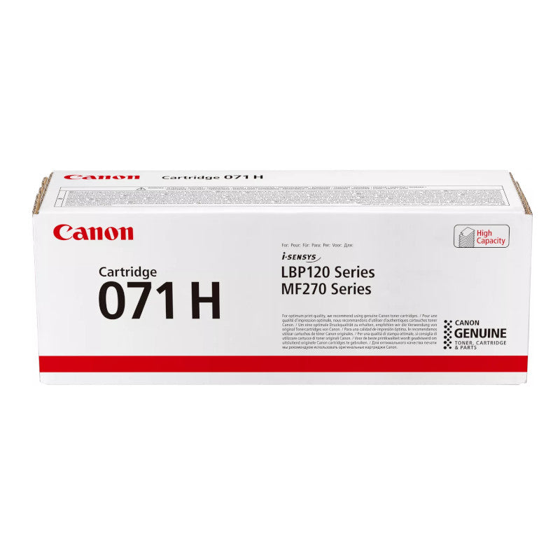 Canon 071H High Yield Black Original Toner - CRG071H